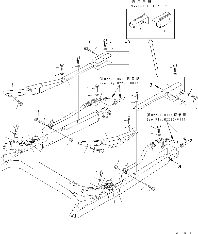 Схема запчастей Komatsu D65EX-12-E - TОБОД КОЛЕСАMING DOZER ЛИНИЯ РАБОЧЕЕ ОБОРУДОВАНИЕ