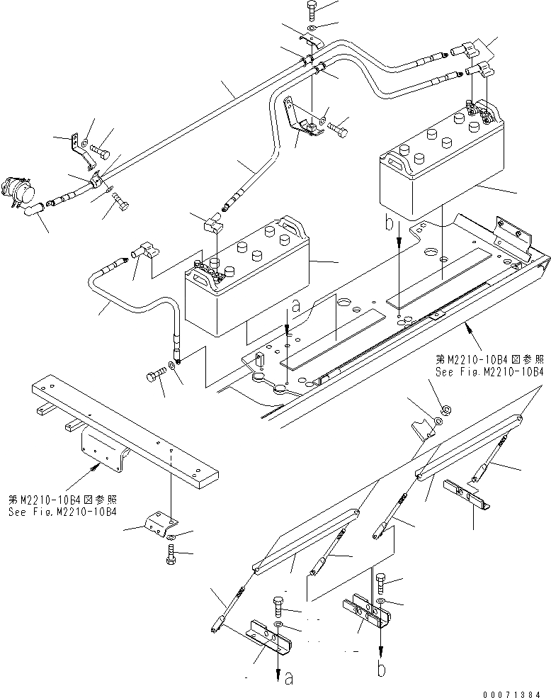 Схема запчастей Komatsu D65EX-15 - КРЫЛО (ДОПОЛН. ТОПЛИВН. ФИЛЬТР И АККУМУЛЯТОР ЭЛЕКТРОПРОВОДКА) (TОБОД КОЛЕСАMING DOZER ДЛЯ CHINA)(№87-) ЧАСТИ КОРПУСА