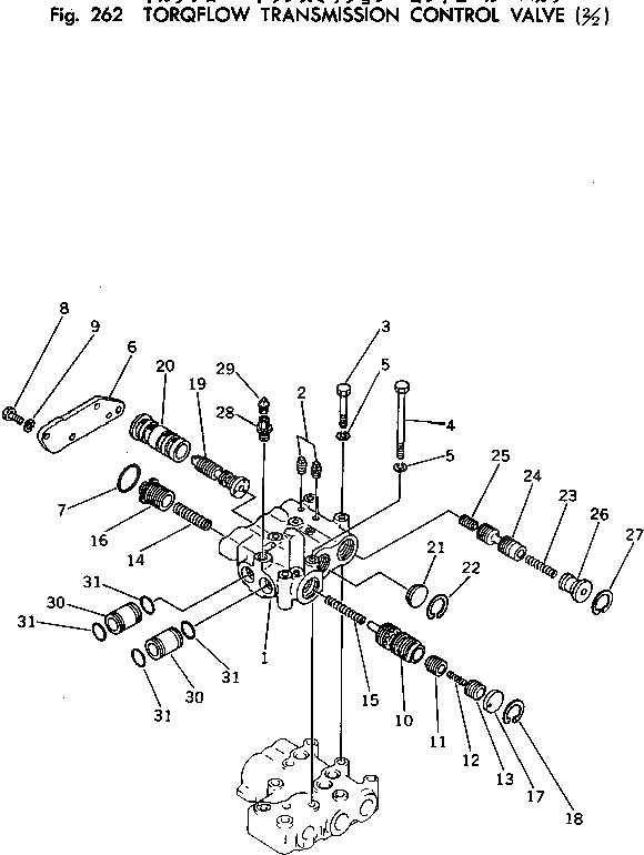 Схема запчастей Komatsu D65P-7 - ТОРКФЛОУ КЛАПАН УПРАВЛЕНИЯ ТРАНСМИССИЕЙ (/) ГИДРОТРАНСФОРМАТОР И ТРАНСМИССИЯ