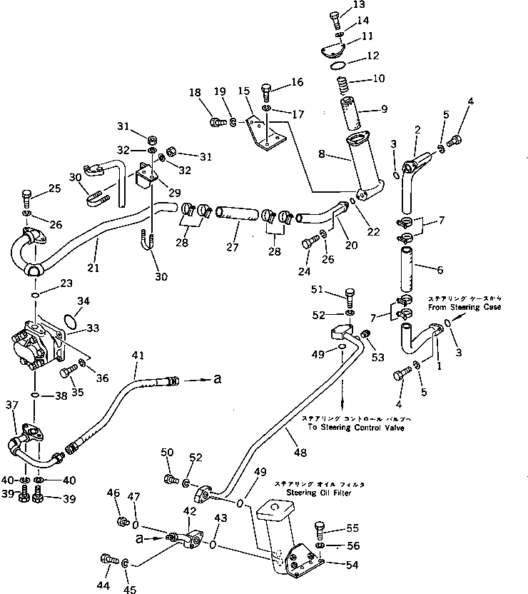 Схема запчастей Komatsu D65P-8 - БОРТОВ. ФРИКЦИОН ТРУБЫ (ШУМОПОДАВЛ. ДЛЯ EC)(№898-) МАРКИРОВКА¤ ИНСТРУМЕНТ И РЕМКОМПЛЕКТЫ