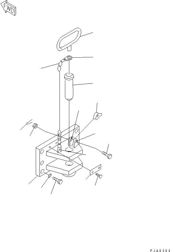 Схема запчастей Komatsu D65PX-12U - СЦЕПНОЕ УСТРОЙСТВО (СПЕЦ-Я TBG ИЛИ REGULATION OF EC INCLUSION) РАБОЧЕЕ ОБОРУДОВАНИЕ