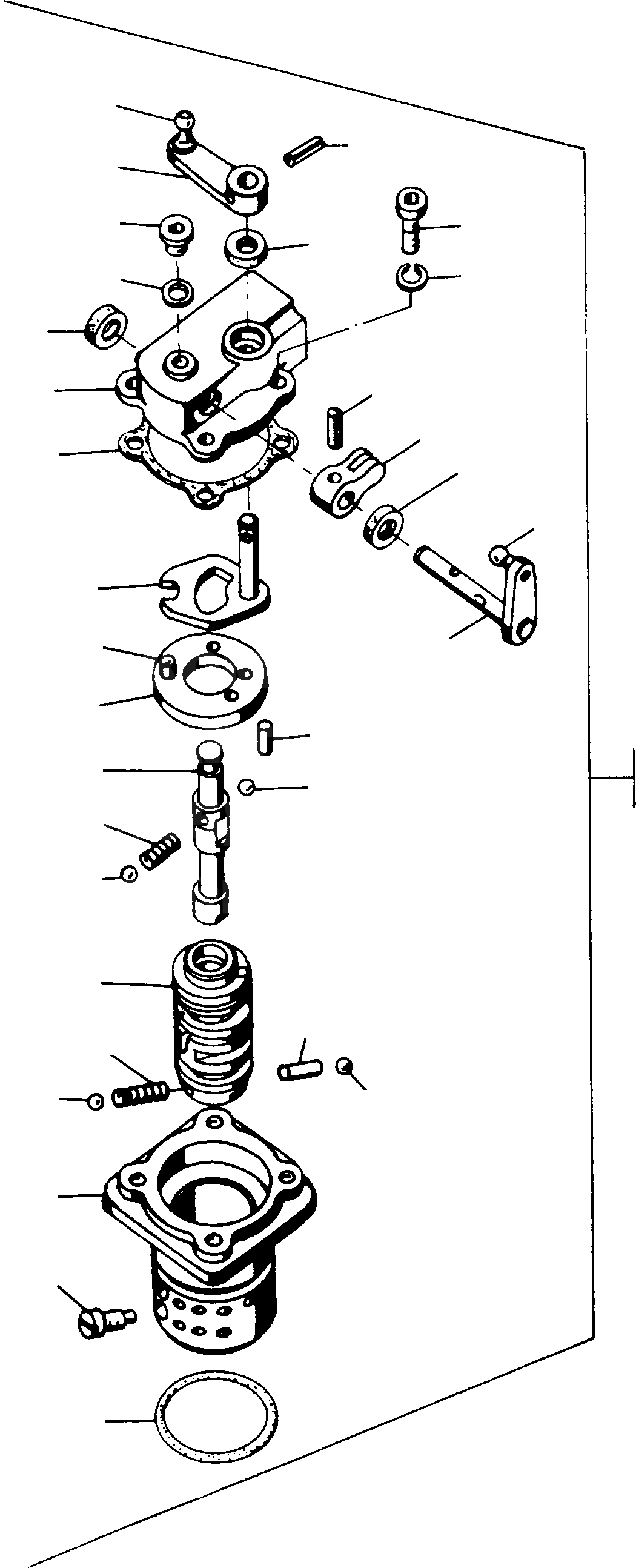 Схема запчастей Komatsu D700D Super - POWERSHIFT ТРАНСМИССИЯ, УПРАВЛЯЮЩ. КЛАПАН ТРАНСМИССИЯ И ЗАДН. МОСТ