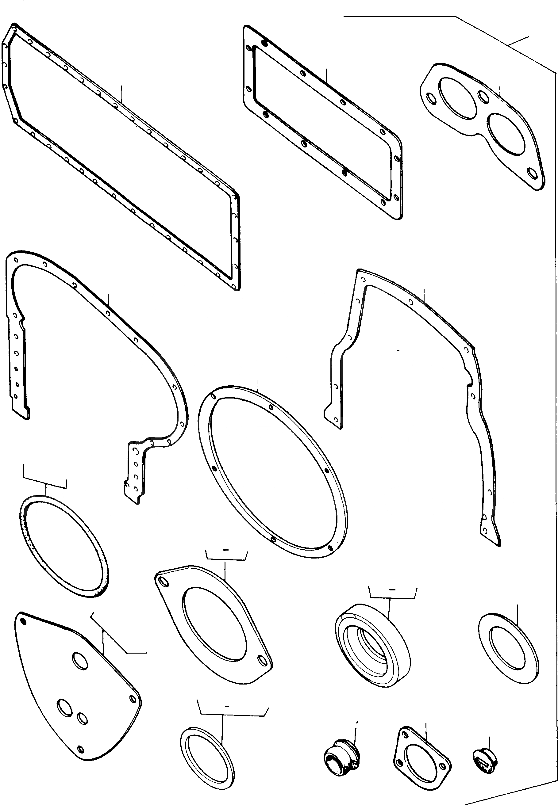 Схема запчастей Komatsu D700D Super - КОМПЛЕКТ ПРОКЛАДОК, ЦИЛИНДР BLOC ДВИГАТЕЛЬ, АКСЕССУАРЫ И ЭЛЕКТРИЧ. СИСТЕМА