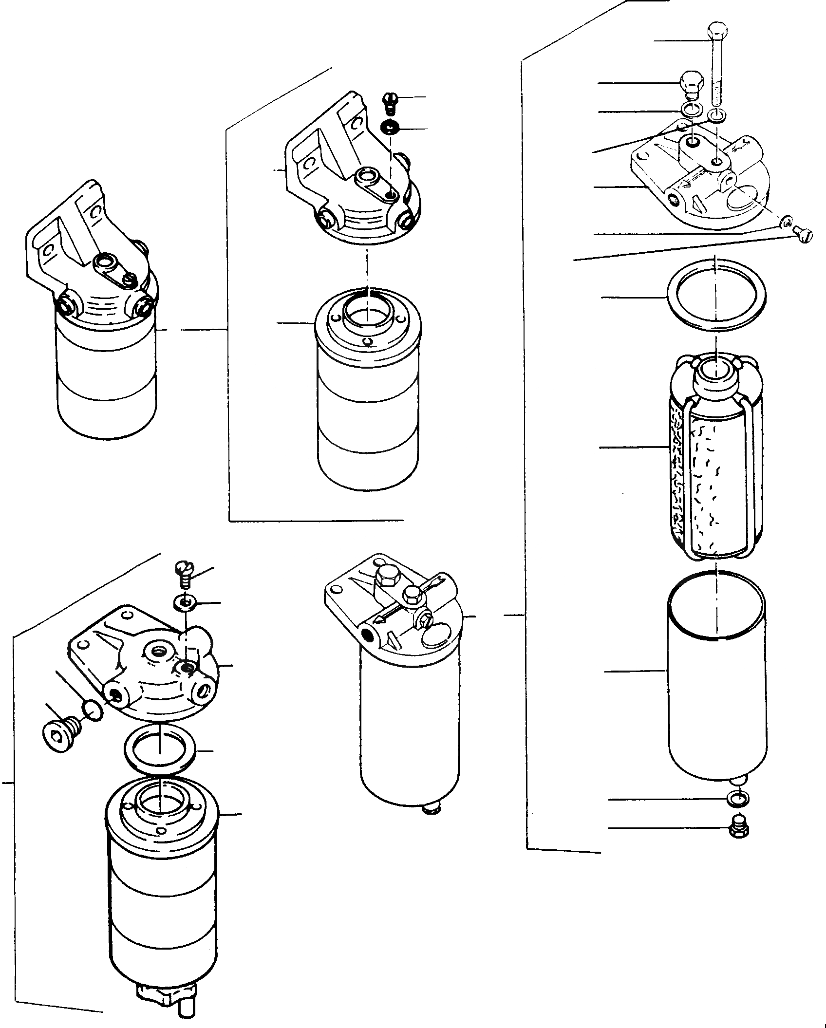 Схема запчастей Komatsu D700D Super - ТОПЛИВН. ФИЛЬТР. ДВИГАТЕЛЬ, АКСЕССУАРЫ И ЭЛЕКТРИЧ. СИСТЕМА