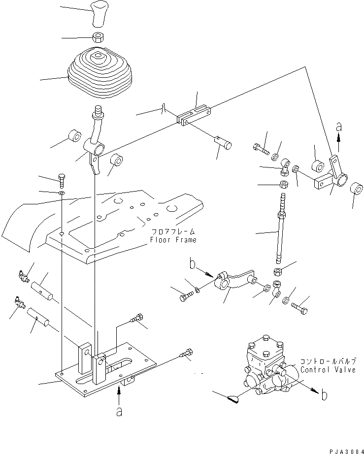 Схема запчастей Komatsu D70LE-12 - ОСНОВН. КОНСТРУКЦИЯ (ОТВАЛ УПРАВЛ-Е) КАБИНА ОПЕРАТОРА И СИСТЕМА УПРАВЛЕНИЯ