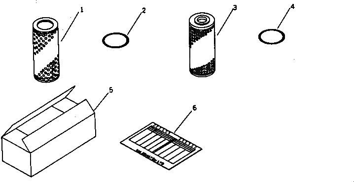 Схема запчастей Komatsu D70LE-8 - ЗАП. ЧАСТИ(№8-) МАРКИРОВКА¤ ИНСТРУМЕНТ И РЕМКОМПЛЕКТЫ
