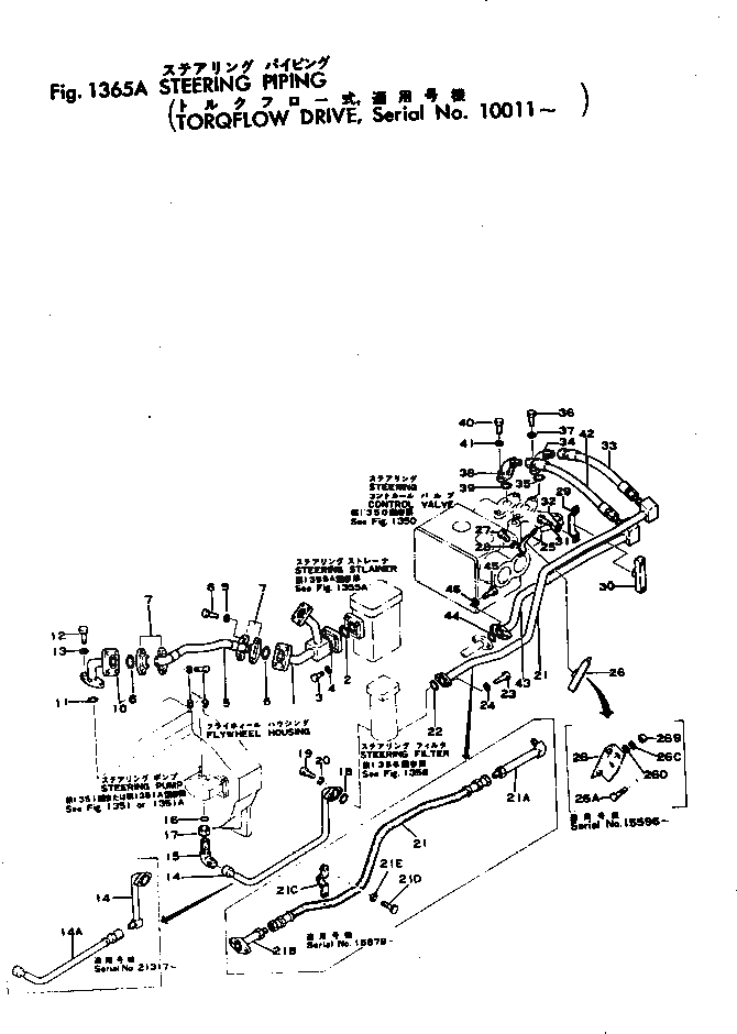 Схема запчастей Komatsu D85A-12 - ГИДРАВЛИКА РУЛ. УПРАВЛЕНИЯ(№-) КОНЕЧНАЯ ПЕРЕДАЧА И СИСТЕМАУПРАВЛЕНИЯ ПОВОРОТОМ