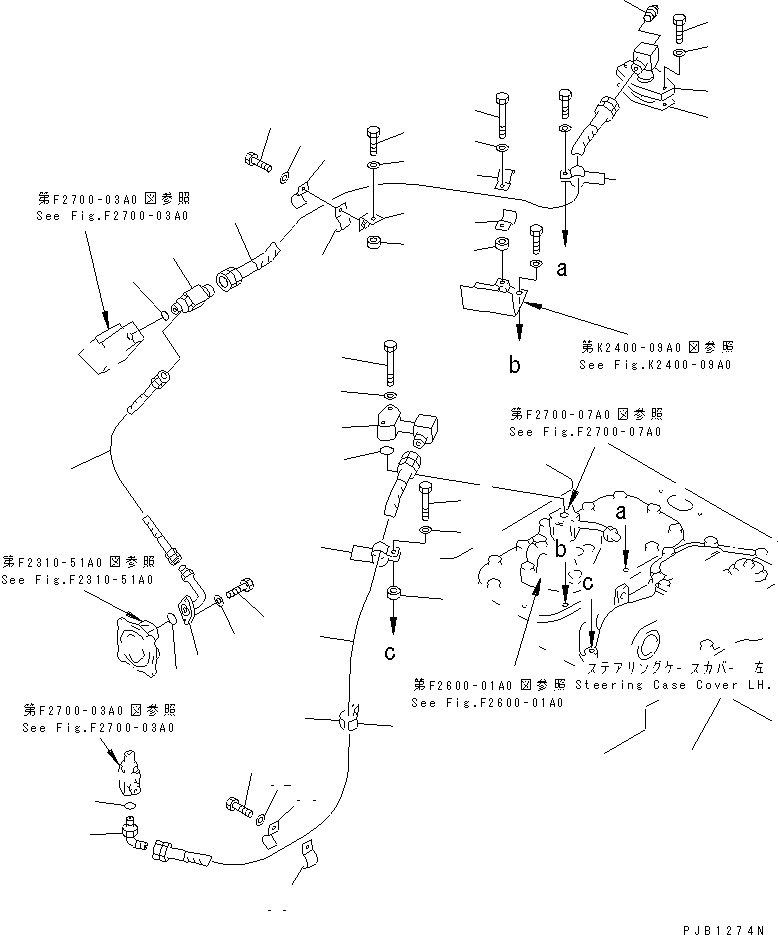 Схема запчастей Komatsu D85A-21B - ГИДРАВЛИКА РУЛ. УПРАВЛЕНИЯ (/)(№7-7) ГТР CONVERTOR¤ ТРАНСМИССИЯ¤ РУЛЕВ. УПРАВЛЕНИЕ И КОНЕЧНАЯ ПЕРЕДАЧА