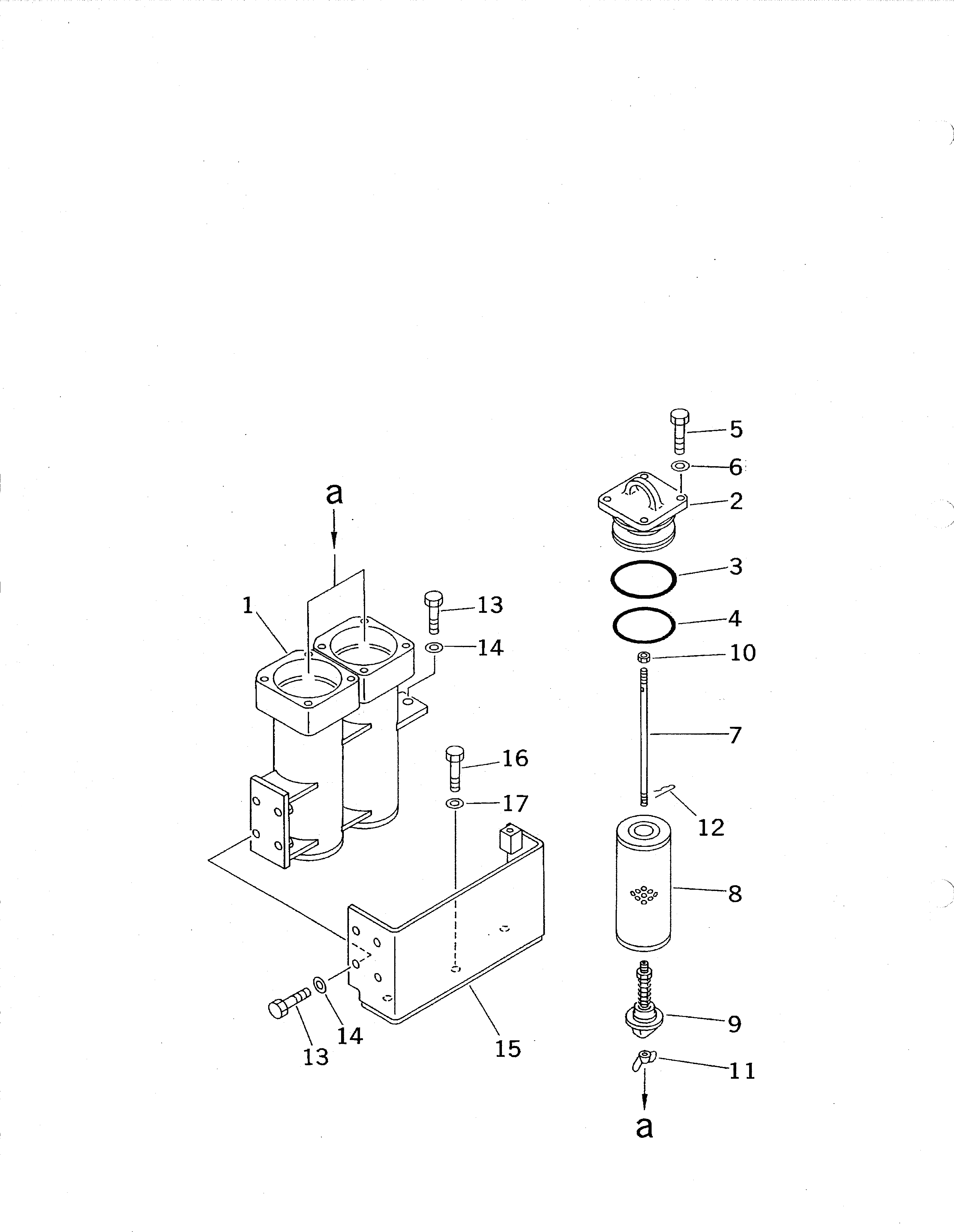 Схема запчастей Komatsu D85A-21B - МАСЛЯНЫЙ ФИЛЬТР ТРАНСМИССИИ ГТР CONVERTOR¤ ТРАНСМИССИЯ¤ РУЛЕВ. УПРАВЛЕНИЕ И КОНЕЧНАЯ ПЕРЕДАЧА