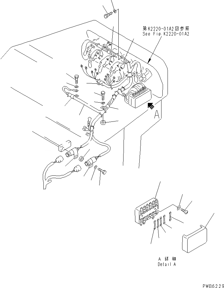 Схема запчастей Komatsu D85A-21B - ПАНЕЛЬ ПРИБОРОВ (/) (ДЛЯ ETHIOPIA)(№8-78) КАБИНА ОПЕРАТОРА И СИСТЕМА УПРАВЛЕНИЯ