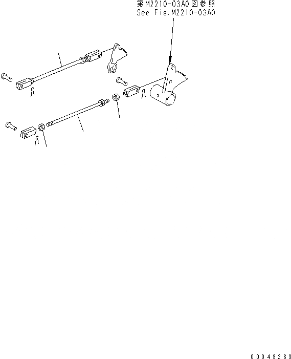 Схема запчастей Komatsu D85A-21B - ТОРМОЗН. МЕХАНИЗМ (/)(№78-) КАБИНА ОПЕРАТОРА И СИСТЕМА УПРАВЛЕНИЯ