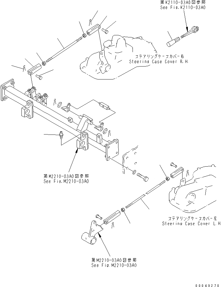 Схема запчастей Komatsu D85A-21B - ТОРМОЗН. МЕХАНИЗМ (/)(№78-) КАБИНА ОПЕРАТОРА И СИСТЕМА УПРАВЛЕНИЯ