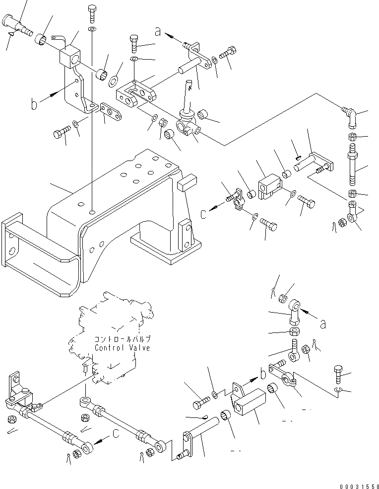 Схема запчастей Komatsu D85A-21B - ОТВАЛ МЕХ-М УПРАВЛ-Я (ДЛЯ ПРЯМОГО ОТВАЛА) (/) КАБИНА ОПЕРАТОРА И СИСТЕМА УПРАВЛЕНИЯ