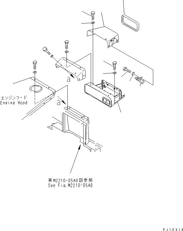 Схема запчастей Komatsu D85A-21B - ПРИБОРНАЯ ПАНЕЛЬ (TОБОД КОЛЕСАMING ДЛЯ CHINA)(№78-) ЧАСТИ КОРПУСА