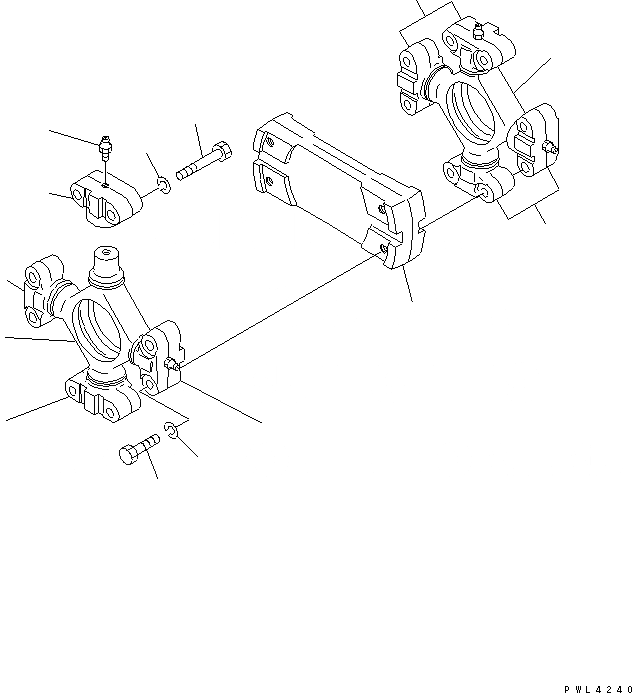 Схема запчастей Komatsu D85A-21-E - КРЕСТОВИНА ГТР CONVERTOR¤ ТРАНСМИССИЯ¤ РУЛЕВ. УПРАВЛЕНИЕ И КОНЕЧНАЯ ПЕРЕДАЧА