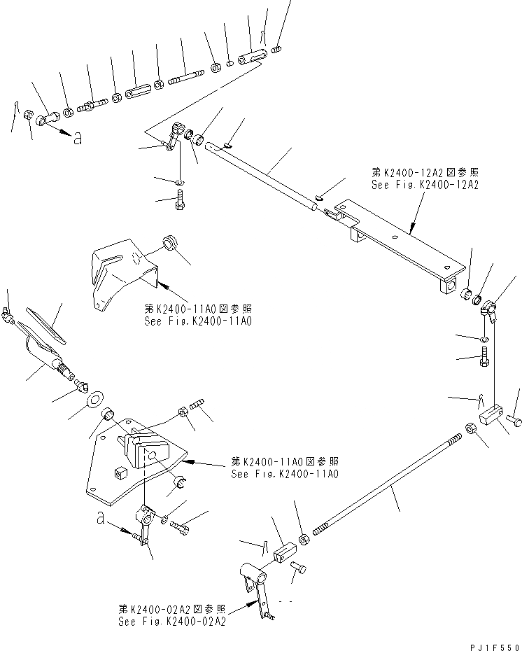 Схема запчастей Komatsu D85A-21-E - ПЕДАЛЬ ЗАМЕДЛИТЕЛЯ ОБОРОТОВ (СПЕЦИФ-Я С ЗАЩИТОЙ ОТ СОЛИДЛЯ TOKUYAMA)(№7-) КАБИНА ОПЕРАТОРА И СИСТЕМА УПРАВЛЕНИЯ