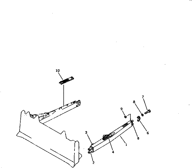 Схема запчастей Komatsu D85A-21 - РАМА ПРЯМ. ОТВАЛА (СПЕЦ-Я TBG)(№-) МАРКИРОВКА¤ ИНСТРУМЕНТ И РЕМКОМПЛЕКТЫ