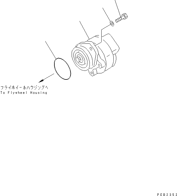 Схема запчастей Komatsu D85A-21B-ER - НАСОС ТРАНСМИССИИ ГТР CONVERTOR¤ ТРАНСМИССИЯ¤ РУЛЕВ. УПРАВЛЕНИЕ И КОНЕЧНАЯ ПЕРЕДАЧА