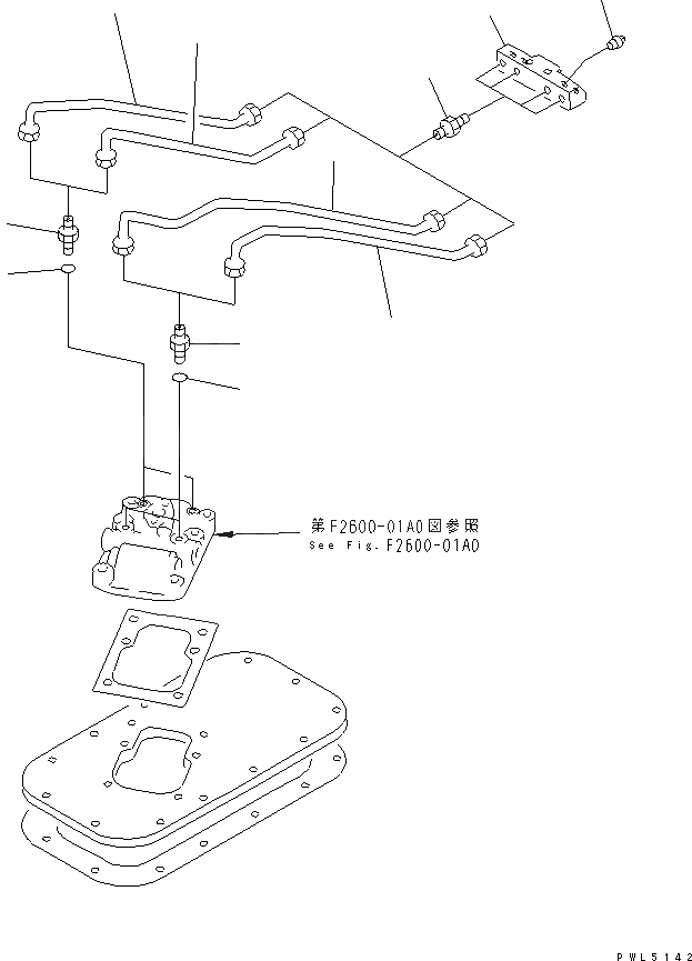 Схема запчастей Komatsu D85A-21 - ТОРМОЗНАЯ ГИДРОЛИНИЯ(№78-) ГТР CONVERTOR¤ ТРАНСМИССИЯ¤ РУЛЕВ. УПРАВЛЕНИЕ И КОНЕЧНАЯ ПЕРЕДАЧА