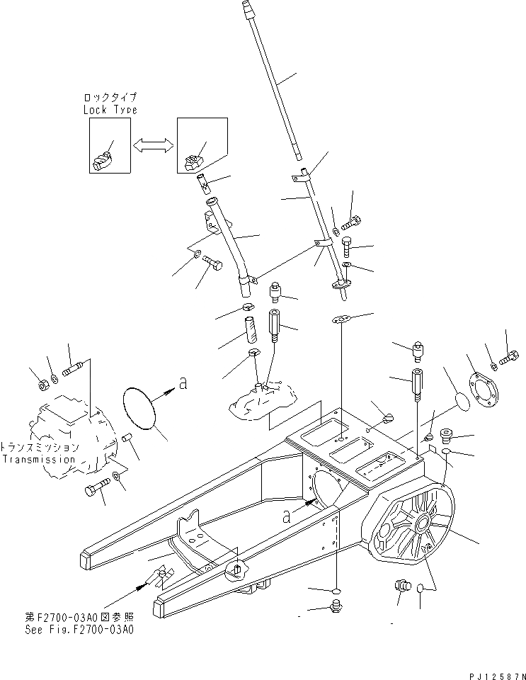Схема запчастей Komatsu D85A-21 - КОРПУС БЛОКА УПРАВЛЕНИЯ ПОВОРОТОМ И ОСНОВНАЯ РАМА(№-78) ОСНОВН. РАМА И КОМПОНЕНТЫ