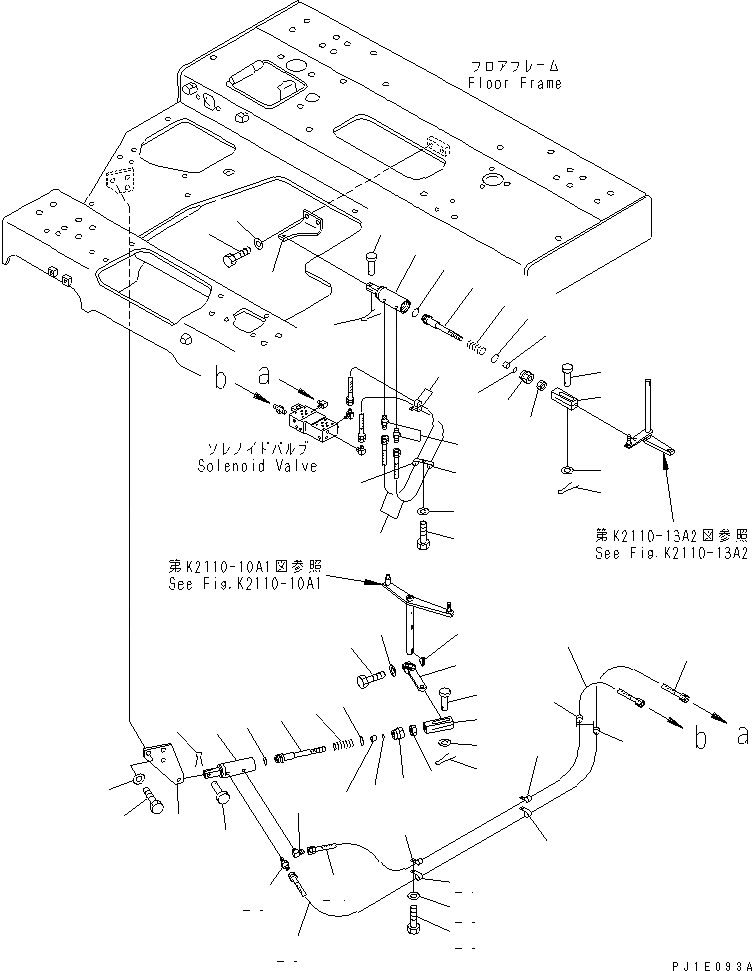 Схема запчастей Komatsu D85C-21-A - ПРЕДОХРАНИТЕЛЬН. БЛОК (№7-) КАБИНА ОПЕРАТОРА И СИСТЕМА УПРАВЛЕНИЯ