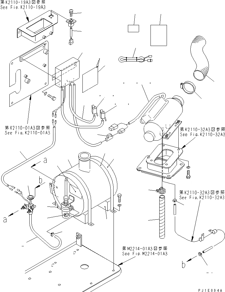 Схема запчастей Komatsu D85C-21-A - MIKUNI COMBUSTIBLE ОБОГРЕВАТЕЛЬ. (С ЛЕБЕДКА ПРЕДОХРАНИТЕЛЬН. БЛОК)(№7-) КАБИНА ОПЕРАТОРА И СИСТЕМА УПРАВЛЕНИЯ