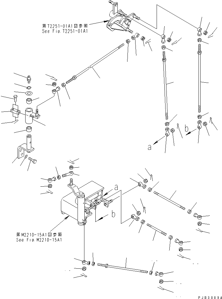 Схема запчастей Komatsu D85C-21-A - ЛЕБЕДКА МЕХ-М УПРАВЛ-Я РАБОЧЕЕ ОБОРУДОВАНИЕ CONTOROL СИСТЕМА