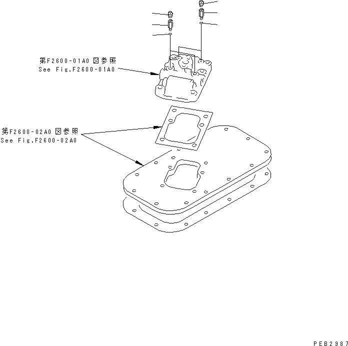 Схема запчастей Komatsu D85C-21 - PRESSURE КОНТРОЛЬ СИЛОВАЯ ПЕРЕДАЧА И КОНЕЧНАЯ ПЕРЕДАЧА