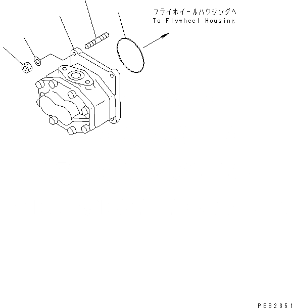 Схема запчастей Komatsu D85E-21 - НАСОС РУЛЕВ. УПРАВЛ-Я(№78-) ГТР CONVERTOR¤ ТРАНСМИССИЯ¤ РУЛЕВ. УПРАВЛЕНИЕ И КОНЕЧНАЯ ПЕРЕДАЧА