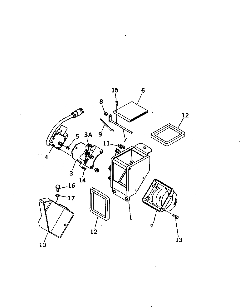 Схема запчастей Komatsu D85E-21 - РАСПРЕДЕЛИТЕЛЬ. (/)(№-7) КАБИНА ОПЕРАТОРА И СИСТЕМА УПРАВЛЕНИЯ