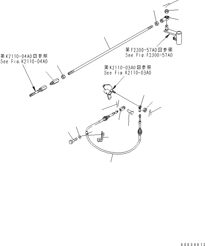 Схема запчастей Komatsu D85EX-15 - ТОРМОЗ. ROD SUB УПРАВЛ-Е СИЛОВАЯ ПЕРЕДАЧА И КОНЕЧНАЯ ПЕРЕДАЧА
