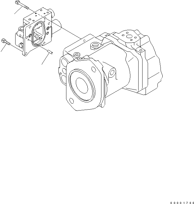 Схема запчастей Komatsu D85EX-15E0 - H.S.S. НАСОС (/)(№-) ОСНОВН. КОМПОНЕНТЫ И РЕМКОМПЛЕКТЫ