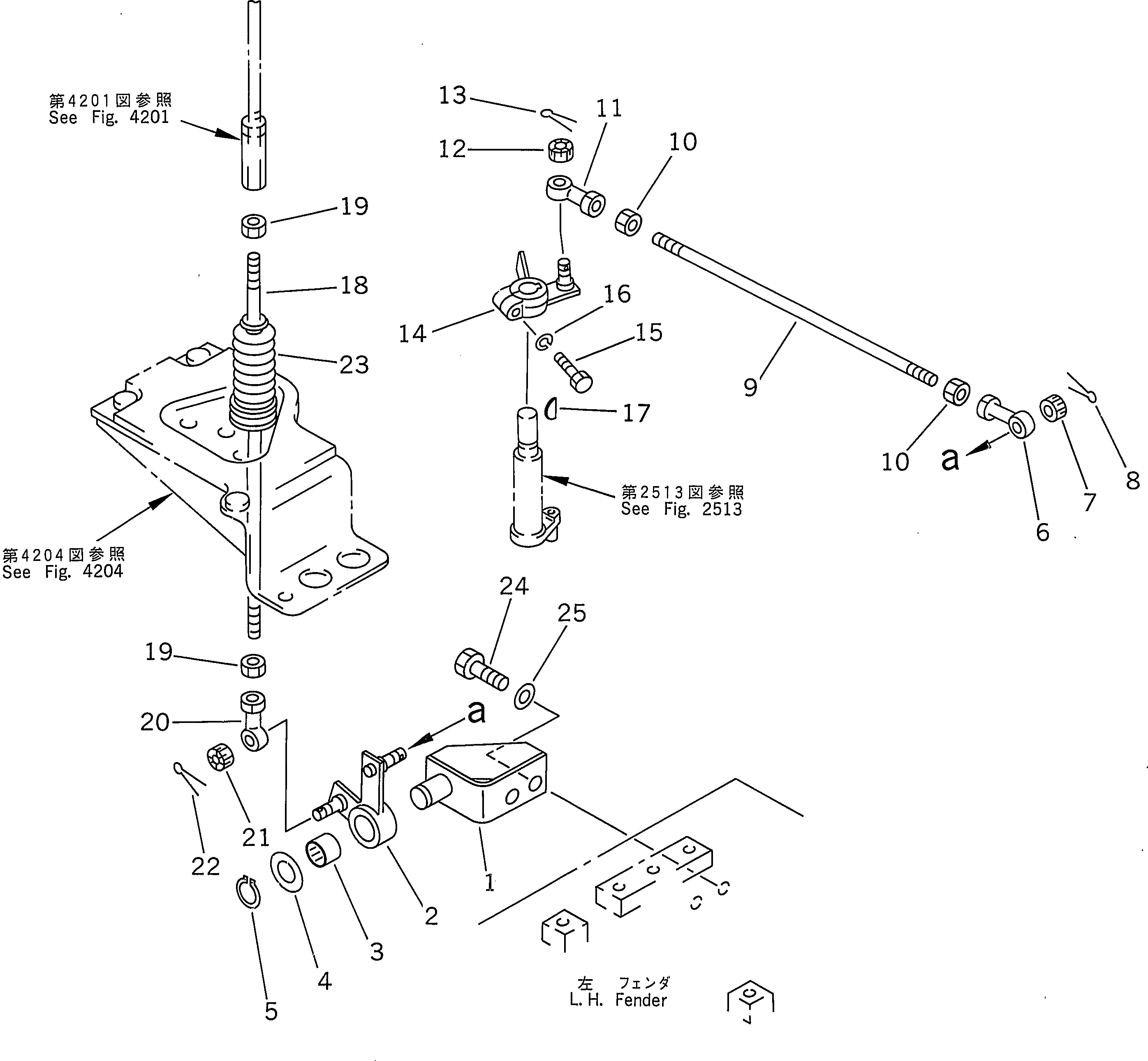 Схема запчастей Komatsu D85P-21 - УПРАВЛ-Е ТРАНСМИССИЕЙ МЕХАНИЗМ (/)(№-) СИСТЕМА УПРАВЛЕНИЯ