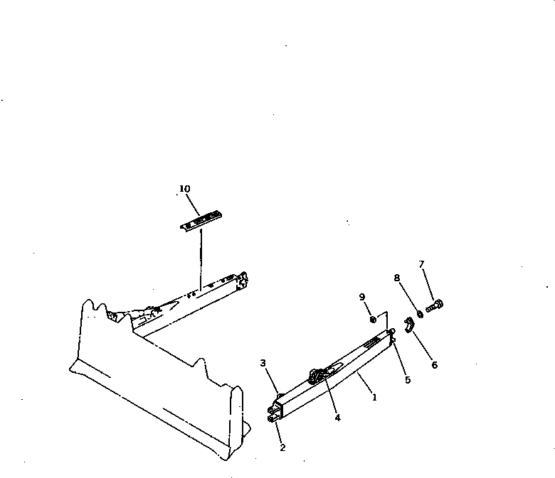 Схема запчастей Komatsu D85P-21 - РАМА ПРЯМ. ОТВАЛА (СПЕЦ-Я TBG)(№-) МАРКИРОВКА¤ ИНСТРУМЕНТ И РЕМКОМПЛЕКТЫ
