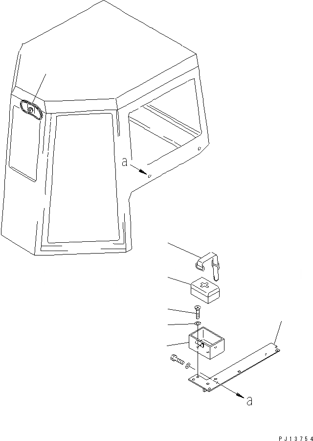 Схема запчастей Komatsu D85P-21 - АПТЕЧКА И ЗЕРКАЛО В КАБИНЕ (СПЕЦ-Я TBG)(№-) МАРКИРОВКА¤ ИНСТРУМЕНТ И РЕМКОМПЛЕКТЫ