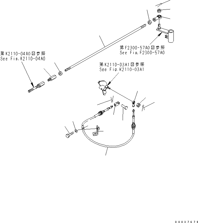 Схема запчастей Komatsu D85PX-15 - ТОРМОЗ. ROD SUB УПРАВЛ-Е СИЛОВАЯ ПЕРЕДАЧА И КОНЕЧНАЯ ПЕРЕДАЧА