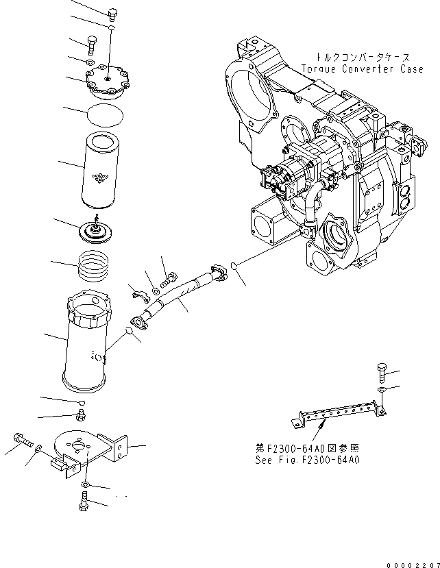 Схема запчастей Komatsu D85PX-15 - СИЛОВАЯ ЛИНИЯ ФИЛЬТР. (ДОПОЛН. МАСЛ. ЛИНИЯ) СИЛОВАЯ ПЕРЕДАЧА И КОНЕЧНАЯ ПЕРЕДАЧА