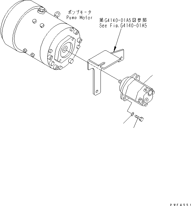 Схема запчастей Komatsu FB14-18RS-12 - ГИДР. НАСОС. И MOUTING ЧАСТИ (.CC И 8.9CC) ГИДРАВЛИКА