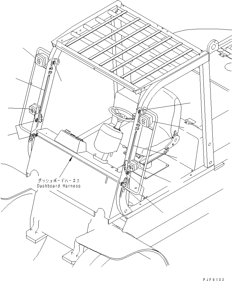 Схема запчастей Komatsu FD100-8 - ЭЛЕКТРИКА (ГОЛОВНОЕ ОСВЕЩЕНИЕ И ПЕРЕДН. COMBINATION ОСВЕЩЕНИЕ) ЭЛЕКТРИКА