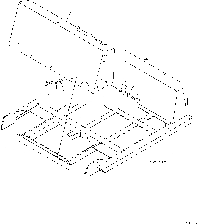 Схема запчастей Komatsu FD135-7 - ПРИБОРНАЯ ПАНЕЛЬ (ДЛЯ ЦИЛИНДР ПЕРЕКОСА BOOT) ЧАСТИ КОРПУСА И КАБИНА ОПЕРАТОРА