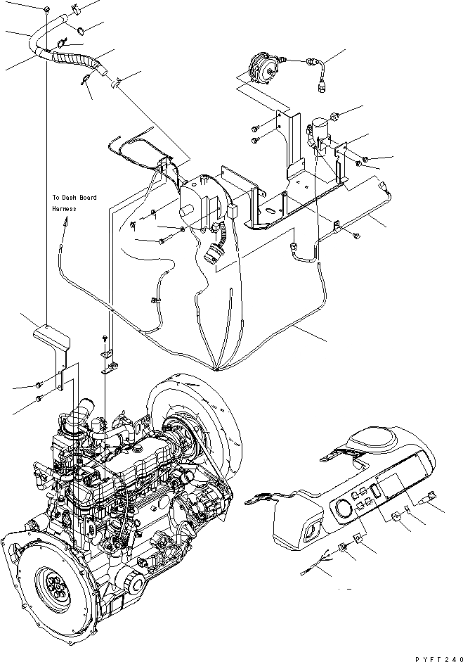Схема запчастей Komatsu FG15H - LPG СИСТЕМА (С ТОПЛИВН. КЛАПАН СЕЛЕКТОРА) (/) ТОПЛИВН. БАК. AND КОМПОНЕНТЫ