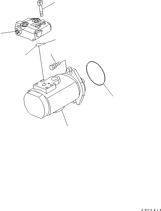 Схема запчастей Komatsu FG20 - ГИДР. НАСОС. И ЭЛЕМЕНТЫ КРЕПЛЕНИЯ (СУХ. МУФТА И ГИДРОТРАНСФОРМАТОР СПЕЦ-Я.) ГИДРАВЛИКА