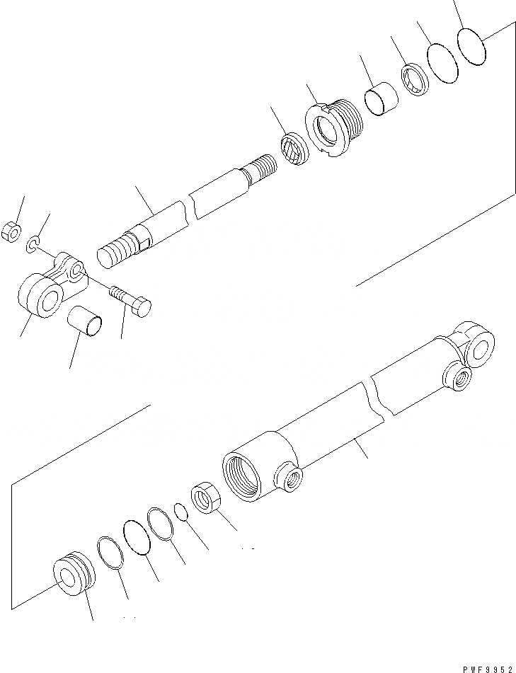 Схема запчастей Komatsu FMH5A1-1 - ВИЛЫ ПОЗИЦИОНЕР (SIMULTANEOUS STROKE КРЮК/КРЮК ТИП) (ЦИЛИНДР ВНУТР. ЧАСТИ) (ШИР.=9MM) ВИЛЫ ПОЗИЦИОНЕР(ДЛЯ FV МАЧТА)(SIMULTANEOUS STROKE)(КРЮК ТИП)
