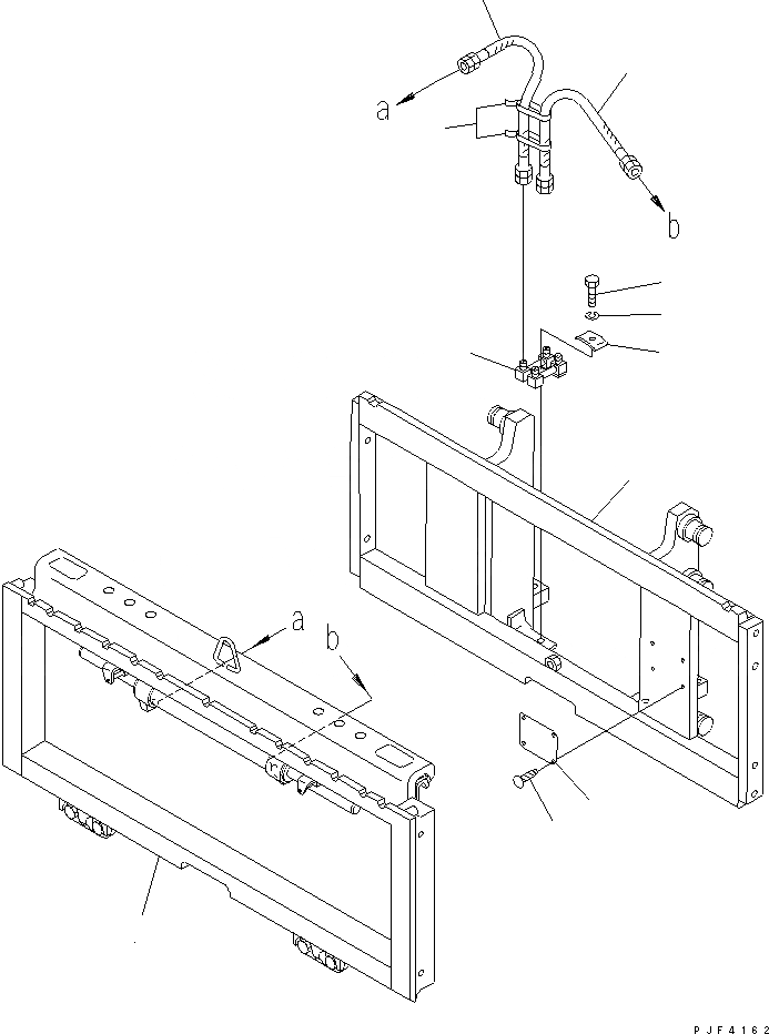 Схема запчастей Komatsu FSH157-1 - БОКОВ. СДВИГER (РАМА И ТРУБЫ) (ДЛЯ ПОГРУЗ. ЕМКОСТЬ .8 TON)(№.-) БОКОВ. СДВИГER (ДЛЯ FREE VIEW МАЧТА)