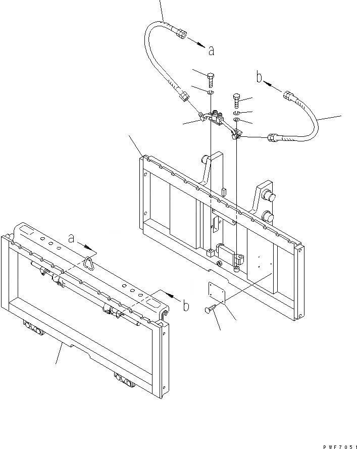 Схема запчастей Komatsu FSH157-1 - БОКОВ. СДВИГER (РАМА И ТРУБЫ) (ДЛЯ LEO NXT) БОКОВ. СДВИГER (ДЛЯ ПОЛН. FREE МАЧТА)