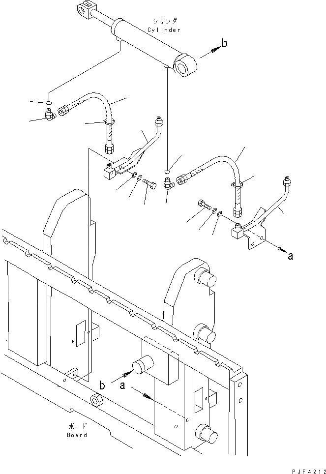 Схема запчастей Komatsu FSH303-1 - БОКОВ. СДВИГER (ТРУБЫ) (ДЛЯ РОЛИК ТИП) (LEO-NXT) БОКОВ. СДВИГER (ДЛЯ TFV CYL МАЧТА) (КРЮК/РОЛИК ТИП)