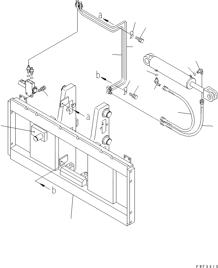 Схема запчастей Komatsu FSH409-1 - БОКОВ. СДВИГER (ТРУБЫ) (КРЮК ТИП) (ШИР.=9MM) (ДЛЯ CVP ШЛАНГИ REAL)(№-) БОКОВ. СДВИГER (ДЛЯ TFV МАЧТА) (КРЮК ТИП/РОЛИК ТИП)