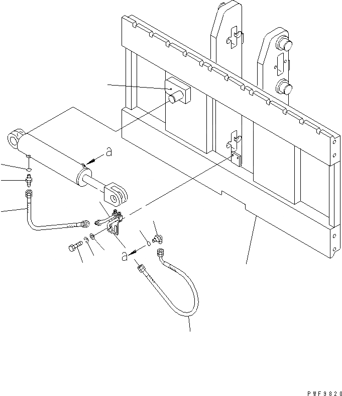 Схема запчастей Komatsu FSH5A1-1 - БОКОВ. СДВИГER (ТРУБЫ) (КРЮК ТИП) (ШИР.=7MM)(№-) БОКОВ. СДВИГER (ДЛЯ TFV МАЧТА) (КРЮК ТИП/РОЛИК ТИП)