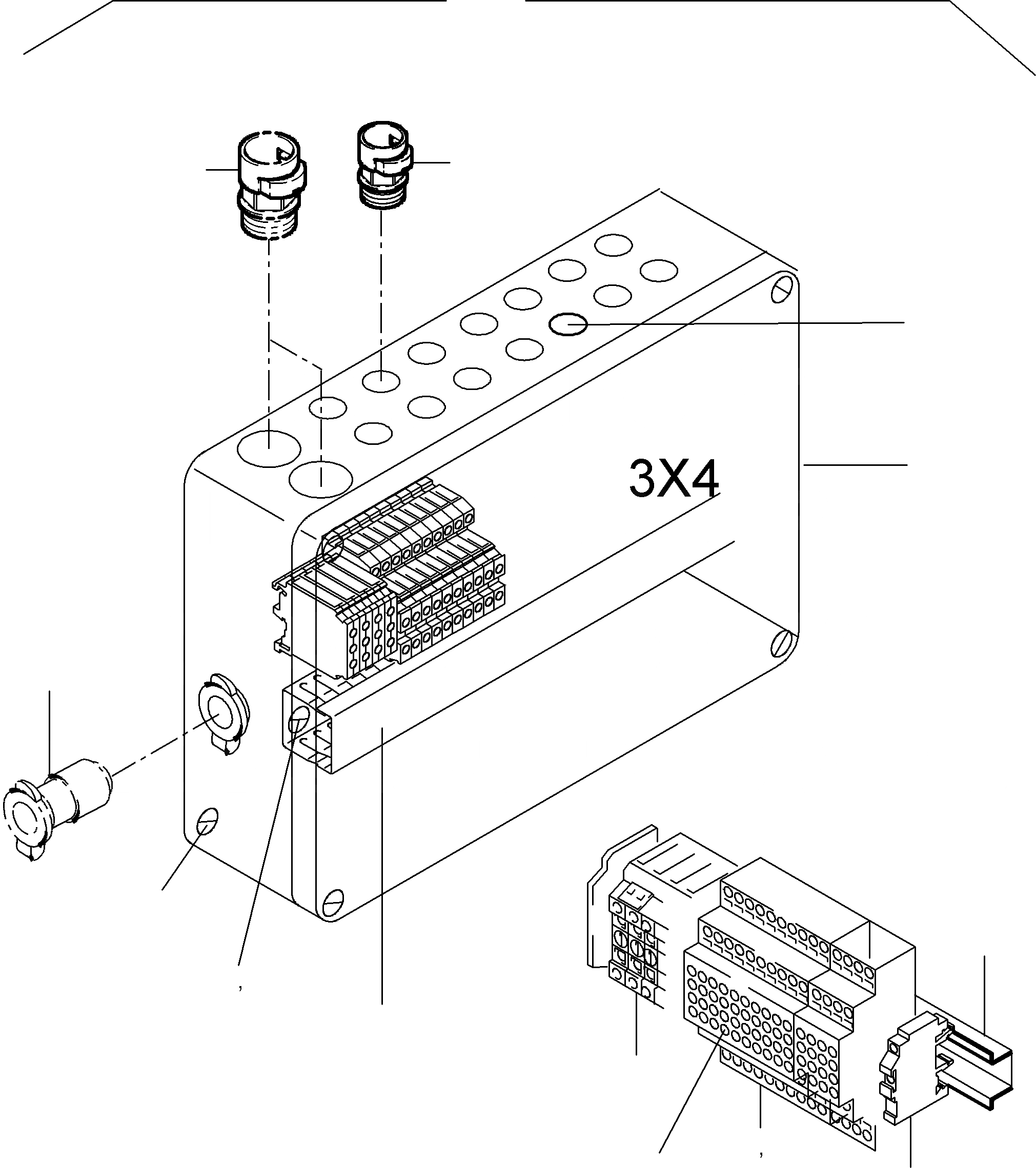Схема запчастей Komatsu WB140-2N - JUNCTION КОРПУС ОСНОВНАЯ РАМА И ЕЕ ЧАСТИ