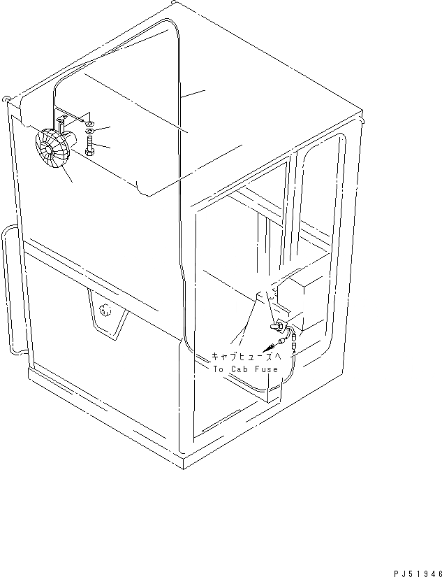 Схема запчастей Komatsu GD305A-1 - ОБОГРЕВАТЕЛЬ. (ВЕНТИЛЯТОР И КОМПОНЕНТЫ)(№.-) РАМА И ЧАСТИ КОРПУСА